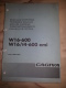 Cagiva W16 600 1995-96  Manuale Officina Originale-workshop Manual-Manuel D'atelier -Werkstatthandbuch - Motoren