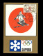 SPORTS - SKI - Carte Premier Jour - Carte Philatélique - Saporo - - Sports D'hiver