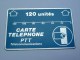FRANCE - L&G - 120 Units - Carte Telephone PTT - F5269.... Used - Internas