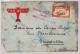 Congo Belge - Poste Aérienne - Lettre Accidentée à Oran Le 28 Janvier 1937 - Lettres & Documents