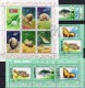 Delcampe - Fische Und Wassertiere+Korea 1668/2 KB,1937/9,ER+Kleinbogen O 30€ Bloque Hoja Hb Bloc Fauna M/s Fishes Sheetlet Bf Corea - Animales