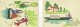 France  Carte Postale Commemorative Exposition Philatelique Niort 1947 La Derie De 4 Cartes Neuves  Ref C2a A C2d Ref St - Cartoline Postali E Su Commissione Privata TSC (ante 1995)