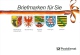 BRD Geschenkheftchen Mi. GH 1 Komplett 10 X Mi. 1390 Wappen Ostdeutsche Länder Löwe Adler Bär (= Deutsche Einheit) - 1971-2000