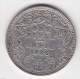 @Y@    BRITISH INDIA    1 Rupee 1886 B Incuse (2339) - Inde