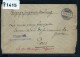 FRANCE  - LETTRE POUR LA CROIX ROUGE FRANCAISE  1915  DEPART DE DRESDEN A ETUDIER - Rotes Kreuz