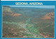 SEDONA (USA Arizona) Vue Générale Aérienne De La Ville Et Du Canyon (circulé Voir Détails 2scan) MEA164 - Sedona