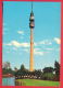 161519 / DORTMUND - Flamingo BIRD , TV  TELEVISION TOWER , WESTFALENPARK Fernsehturm 220 M - Germany Allemagne - Dortmund