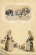 [DC5275] CARTOLINA - TRE CUCCIOLI IN RILIEVO - CANI - BAMBINE CHE GIOCANO - Viaggiata 1903 - Old Postcard - Cani