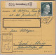 Luxemburg 1944-07-10 Luxemburg 2 R-Paketkarte Nach Esch - 1940-1944 Occupation Allemande