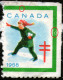 Canada,1958,anti TBC Label,error Shown On Scan,as Scan - Gebruikt