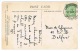 RB 1014 - Early Postcard - Scarce Mullingar Rubber Cancel Postmark 1/2d Rate To Belfast Ireland - Other & Unclassified