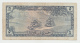 Lebanon 5 Livres 1957 "F+" RARE Banknote Pick 56 - Liban