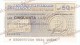 BANCA POPOLARE DI MILANO - AUTOSTRADE AUTOSTRADA - MINIASSEGNI - Banconota Banknote Assegno - [10] Assegni E Miniassegni