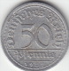 Weimarer Republik 50 Pf.1922 A - 50 Renten- & 50 Reichspfennig