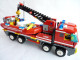 FIGURINE CAMION DE POMPIER Tout-terrain Et Le Bateau Des Pompiers - LEGO 7213 (1) Légo - Lego System