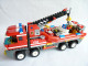 FIGURINE CAMION DE POMPIER Tout-terrain Et Le Bateau Des Pompiers - LEGO 7213 (1) Légo - Lego System