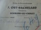 Facture Atelier De Recaoutchoutage(J.ORY-BACHELARD à Bourlers Du 27/03/1938 - 1900 – 1949