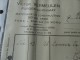 Facture Materiaux De Construction VICTOR Vermeulen(Forges) Du 15/12/1937 - 1900 – 1949