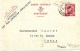 - POSTKAART Postée à BRUXELLES Pour PARIS, Année 1938 - Scan Verso - - Printing & Stationeries