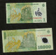 ROMANIA - BANCA NATIONALA ROMANIEI - 1 LEU (2005) & 10000 LEI (2000) - POLYMER - LOT Of 2 DIFFERENT BANKNOTES - Rumania