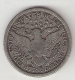 *usa  Quarter    1895   Km  114    Look!! - 1892-1916: Barber