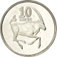 Monnaie, Botswana, 10 Thebe, 2008, SPL, Nickel Plated Steel, KM:27 - Botswana