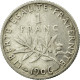 Monnaie, France, Semeuse, Franc, 1906, TB+, Argent, KM:844.1, Gadoury:467 - H. 1 Franco