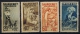 Saar 1927  Yvert Nr 103 - 106 , Mi 122 -  125 MNH/** - Ongebruikt