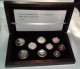 Latvia Lettland Official Coin Set All Coins 2015 Year 1 Cent - 2 Euro In  Wooden Box Proof - Latvia