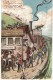 Gruss Vom Salvator, Salvatorkeller, Munich Muenich Germany Drinking Culture, C1900s Vintage Postcard - Muenchen