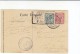 3-4067- Albania - Annullo Berat (Albania) Poste Italiane 4/6/19 + V.p.censura Valona Su Cartolina - Albania