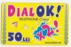 Moldova  , Liderfone , DIALOK ,  Telephone Cards  , 50 Lei  X 2 ; RARE , Plastic , Used - Operatori Telecom