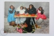 Nice Topic Postcard - Monkey Wedding/ Family - Bride, Groom & Bridesmaids - Edited Kruger, Made In Western Germany - Monos