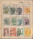 Peru Classic Collection On Old Approval Sheets. Used, Hinged. 12 Scans. - Peru