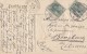 Prägekarte Zur Erinnerung An Die Silberhochzeit Unseres Kaiserpaares Gelaufen Nach Belgien - Familles Royales