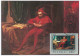 Poland 1989 Jan Matejko Painter "Stanczyk" Canceled In Krakow - Cartes Maximum