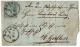 Briefabschnitt, Basel 1866, 2 Scans - Lettres & Documents