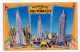 Monarchs Of New York City, Chrisler Building, R.C.A., Empire State, 1950, Acacia Card Company N° 80, Scan Recto-verso - Viste Panoramiche, Panorama