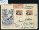 ALLEMAGNE -LETTRE RECOMMANDEE POUR LA FRANCE AFF MULTIPLES  1953   A VOIR - Covers & Documents