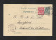 Dt. Reich GSK 1897 Mit ZuF Waldshut In Die Schweiz Gelaufen - Storia Postale