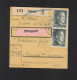 Dt. Reich Paketkarte 1943 Jenbach Dringend - Brieven En Documenten