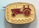 Tractor  Trattore Tracteur - Russia Soviet Union, Vintage Pin Badge - Trattori