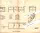 Original Patent - Kobbelöer & Kreusch In Niederseßmar B. Gummersbach , 1884 , Trockenofen Für Wolle !!! - Gummersbach