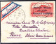 Réunion, N PA 1, Roland Garros, Premiere Liaison Réunion France 1937, Hell Bourg, Signée Calves - Brieven En Documenten
