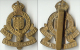 BRITANIQUE ROYAL CORPS ARMY ORDONANCE HONI SOIT - Cap Badge Royaume Unis - Armée De Terre