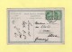 Assouan - 23-12-1903 - Carte Temple Dandour - 1866-1914 Khédivat D'Égypte