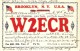 QSL POSTAL DE RADIO AFICIONADO DE BROOKLYN, N.Y. EN USA DEL AÑO 1933 - Otros & Sin Clasificación