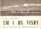 QSL POSTAL DE RADIO AFICIONADO DE ARNE STRANDBERG, VISBY AERODROME, SWEDEN DEL AÑO 1949 (SUECIA) - Otros & Sin Clasificación