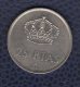 Espagne 1983 Pièce De Monnaie Coin Roi Juan Carlos I 25 Pesetas Couronne Au Verso - 25 Pesetas