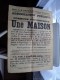 Openbare VERKOOP Une MAISON Te D'HOUTKERQUE Anno 1930 Notaire Coudeville Steenvoorde ( Zie Foto's Voor Detail ) ! - Afiches